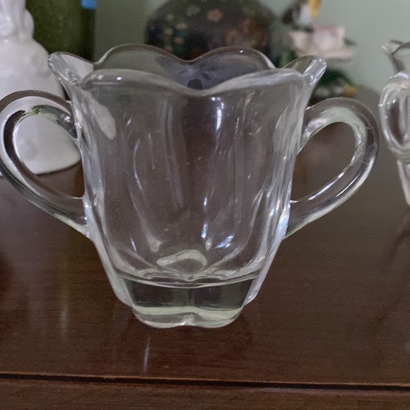 Vintage Creamer and Open Sugar - Picture 3 of 7